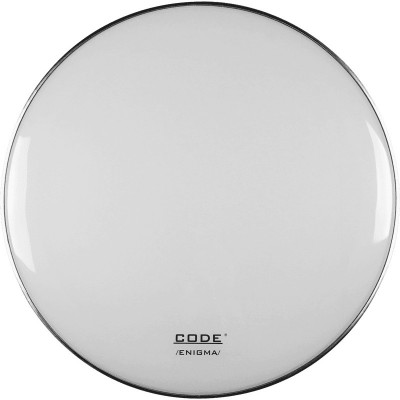 Code 18'' Enigma White Bass Drum